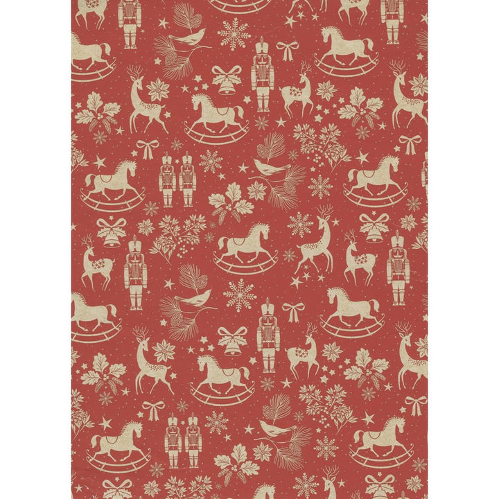 Julepapir Barn – 2 x 0,7 m Gavepapir (6 motiver) for barn - Brobrobrille