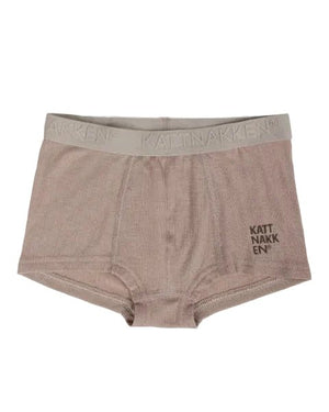 Kattnakken Alltid Ull Ullbokser til gutt - Lys Bark for barn - Brobrobrille