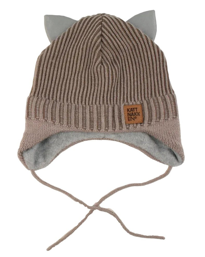 Kattnakken Babylue i Merinoull - Månefjell for barn - Brobrobrille