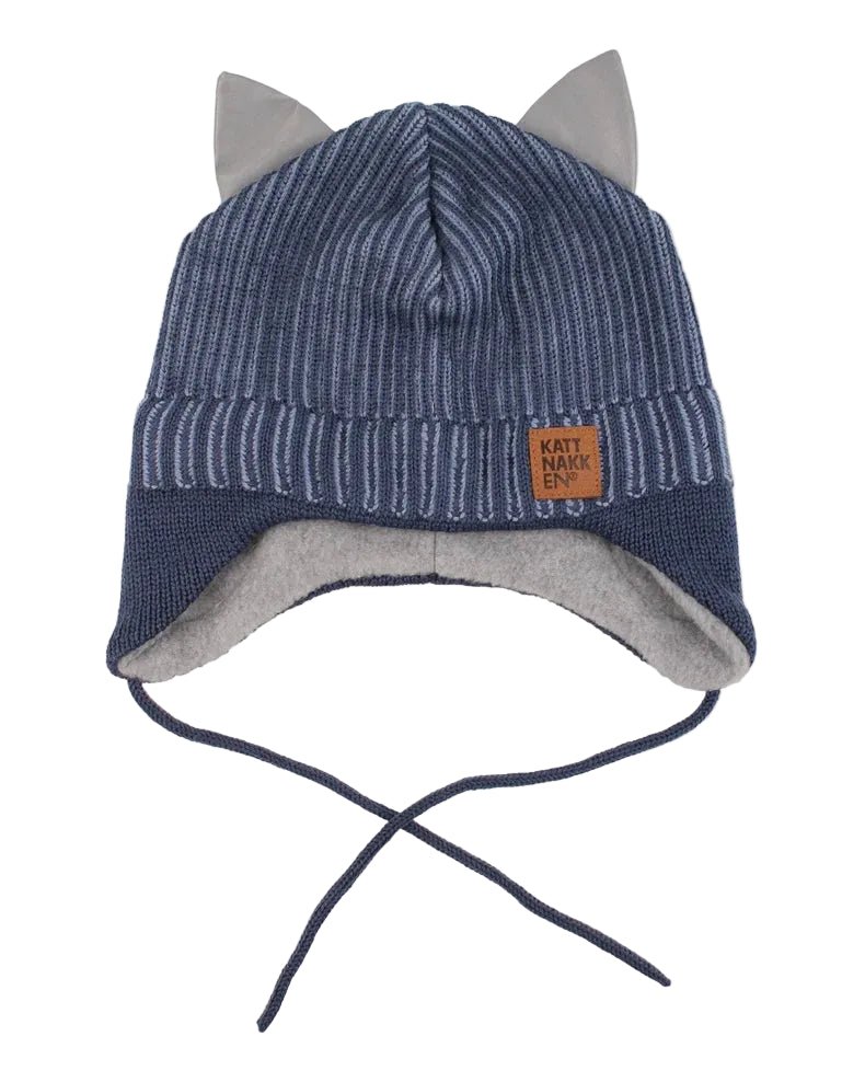Kattnakken Babylue i Merinoull - Midnatt for barn - Brobrobrille