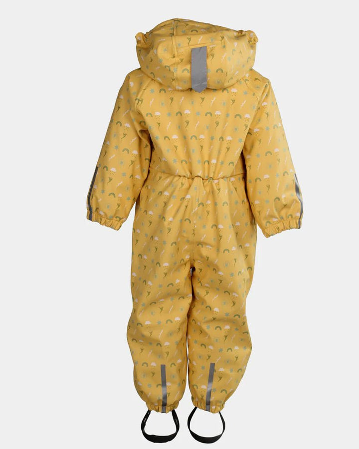 Kattnakken Babyregndress Dugg - Bananskum for barn - Brobrobrille