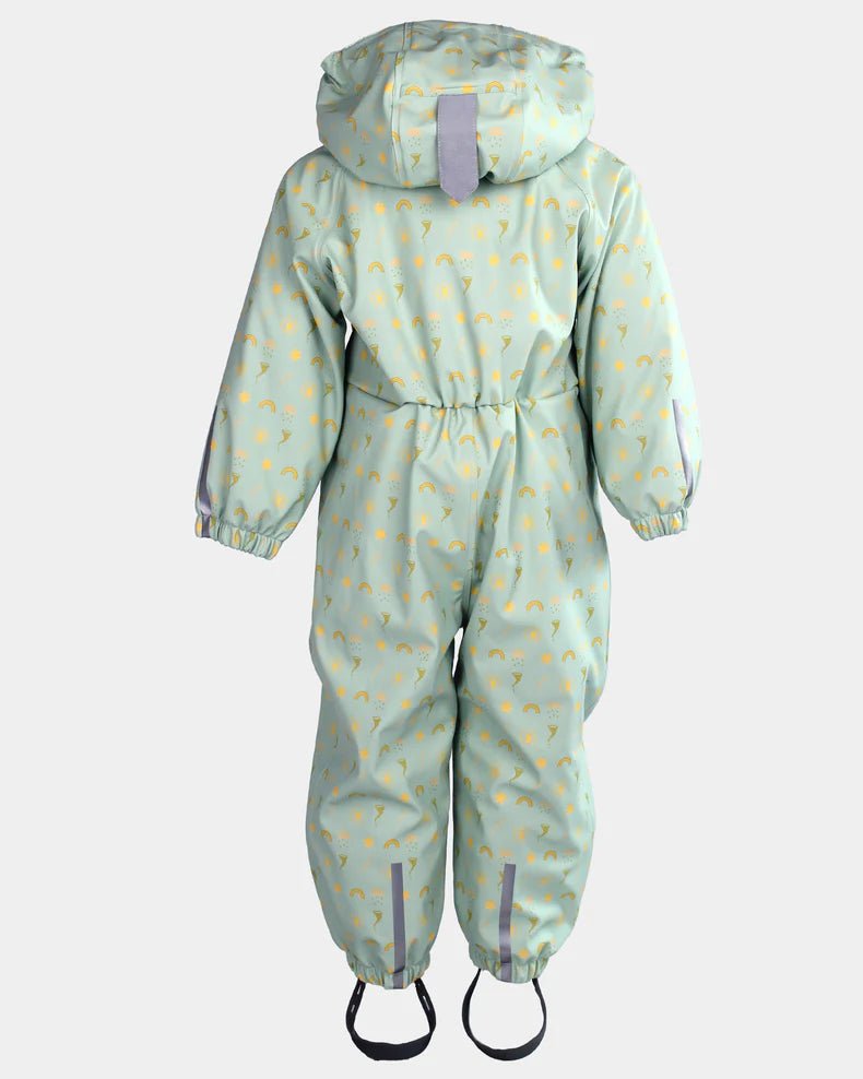 Kattnakken Babyregndress Dugg - Jane Pistasj for barn - Brobrobrille