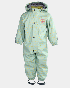 Kattnakken Babyregndress Dugg - Jane Pistasj for barn - Brobrobrille