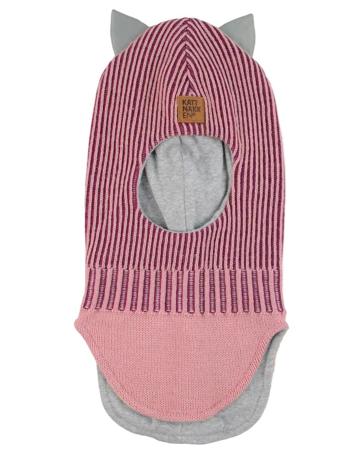 Kattnakken Balaklava i Merinoull - Rosevatn for barn - Brobrobrille