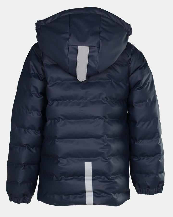 Kattnakken Bobleregnjakke Dis Junior - Marine for barn - Brobrobrille