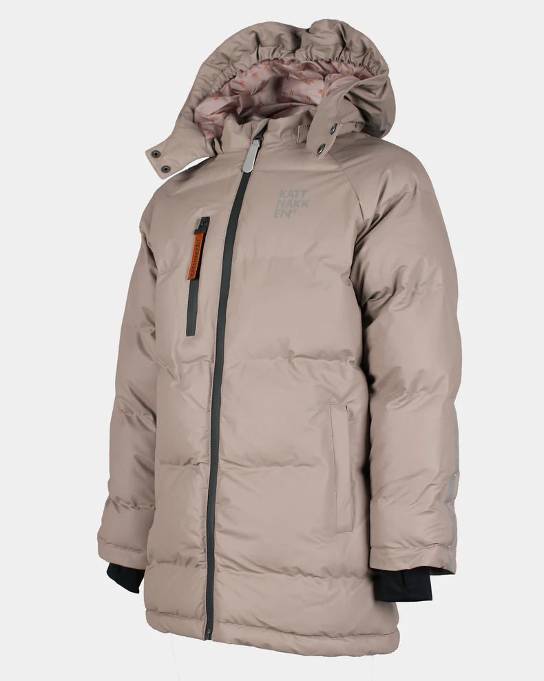 Kattnakken Bobleregnkåpe Sludd Junior - Månefjell for barn - Brobrobrille