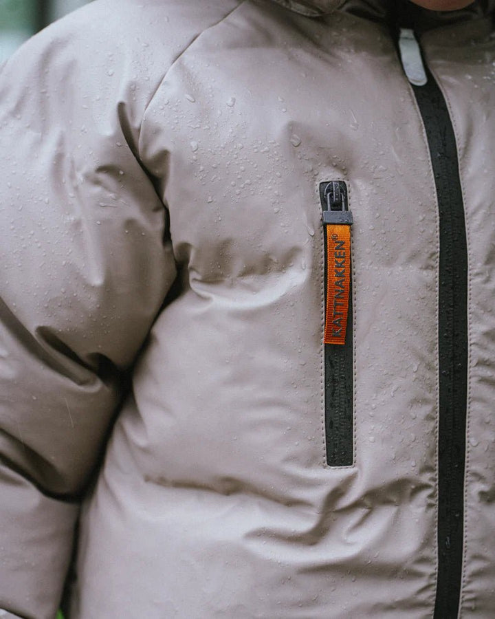 Kattnakken Bobleregnkåpe Sludd Junior - Månefjell for barn - Brobrobrille