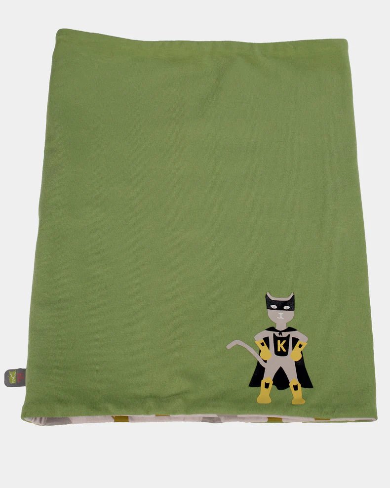 Kattnakken Buff Vendbar - Supergrønn for barn - Brobrobrille