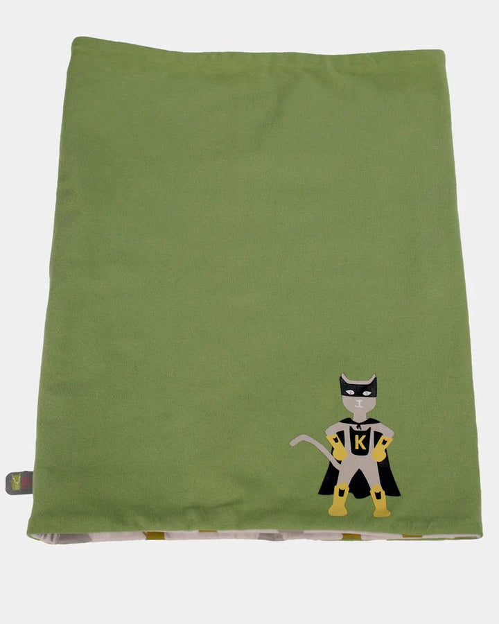 Kattnakken Buff Vendbar - Supergrønn for barn - Brobrobrille