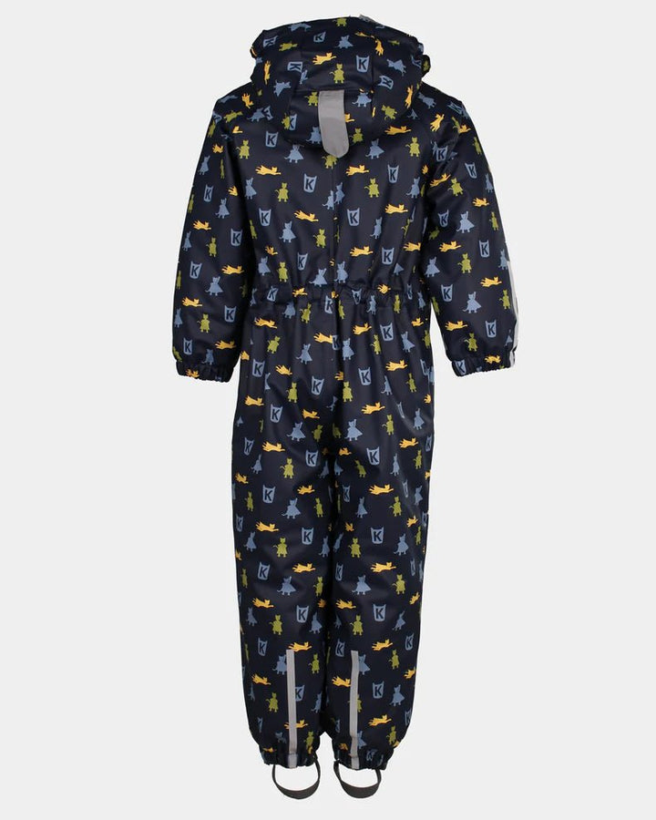 Kattnakken Helårsregndress Hagl - Marine for barn - Brobrobrille