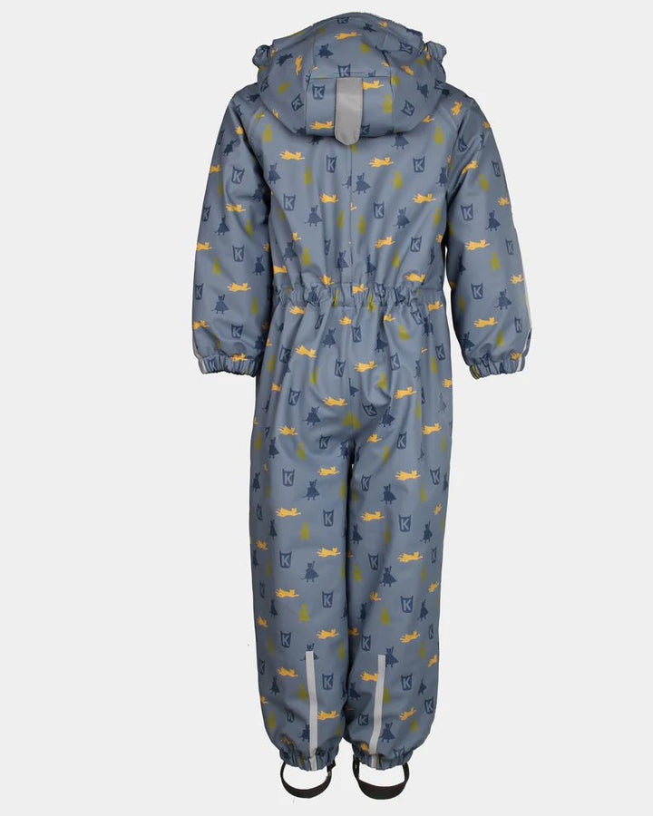 Kattnakken Helårsregndress Hagl - Mjuk Blå for barn - Brobrobrille