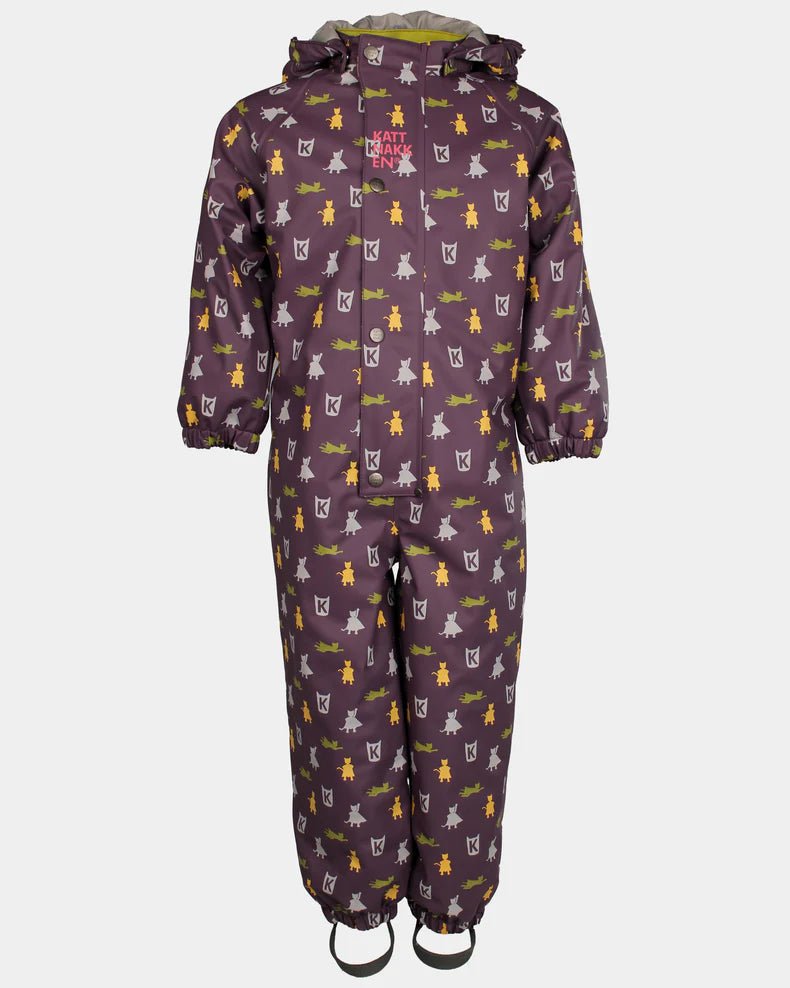 Kattnakken Helårsregndress Hagl - Viola for barn - Brobrobrille