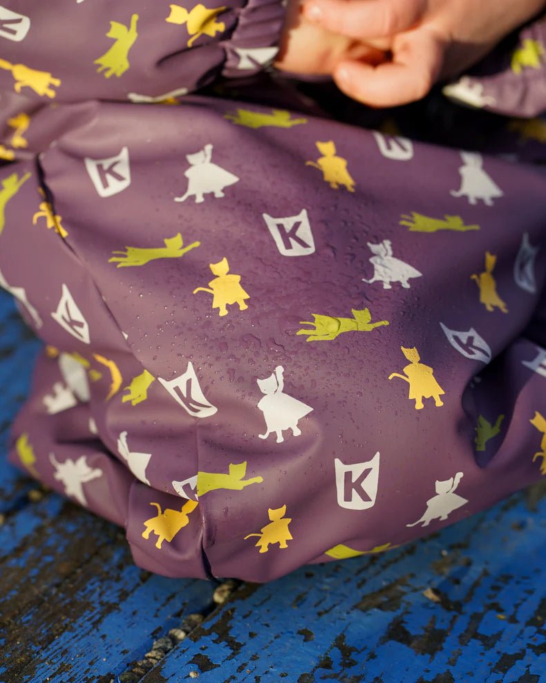 Kattnakken Helårsregndress Hagl - Viola for barn - Brobrobrille