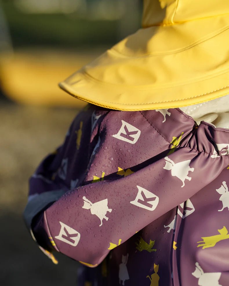 Kattnakken Helårsregndress Hagl - Viola for barn - Brobrobrille