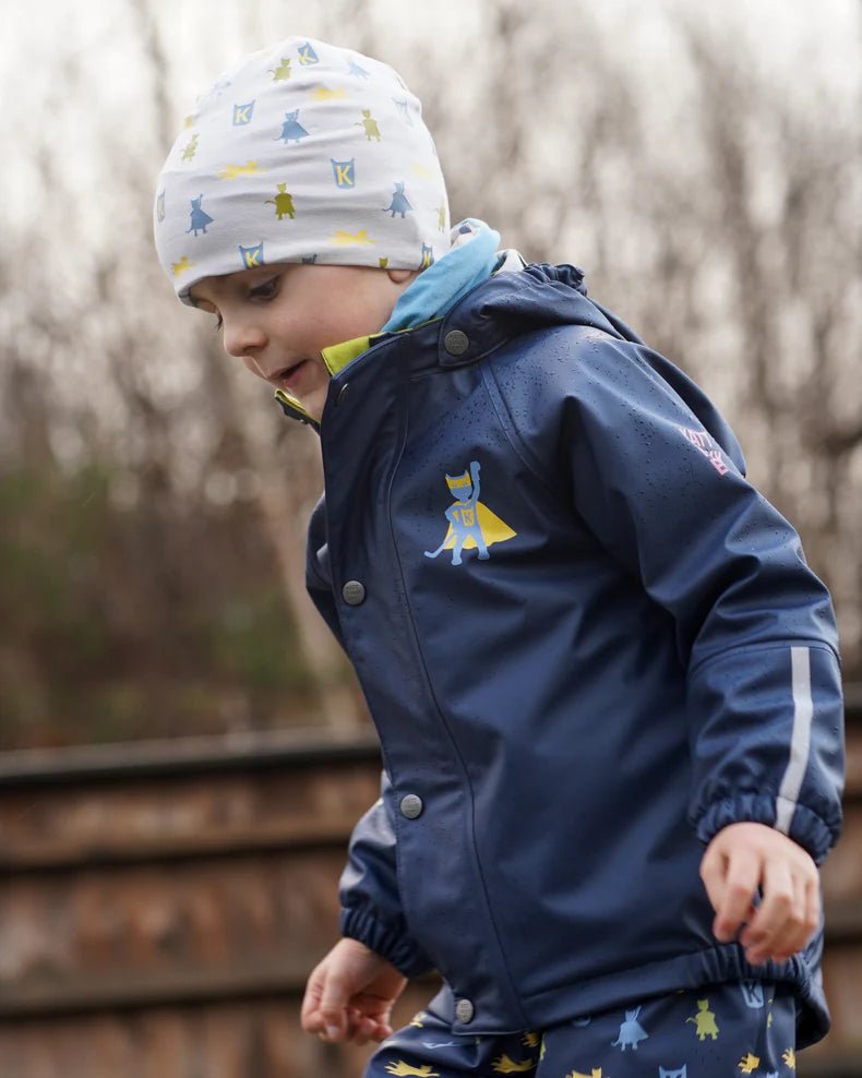Kattnakken Lue Vendbar - Superblå for barn - Brobrobrille