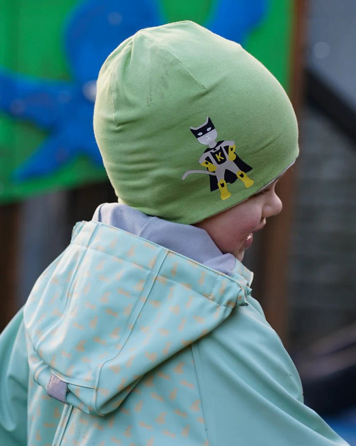 Kattnakken Lue Vendbar - Supergrønn for barn - Brobrobrille