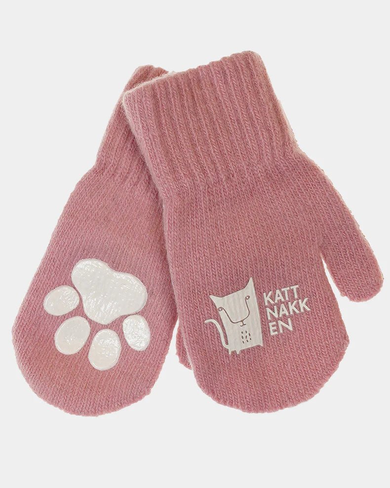 Kattnakken Magiske Ullvotter – Rose for barn - Brobrobrille