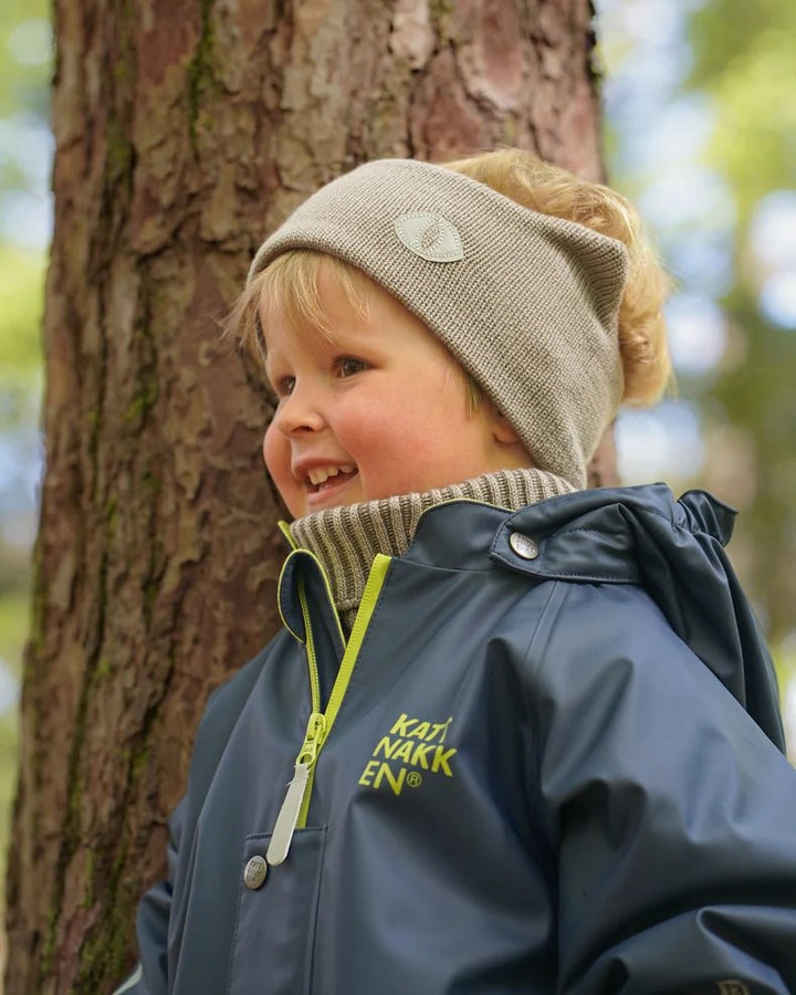 Kattnakken Pannebånd i Merinoull - Månefjell for barn - Brobrobrille