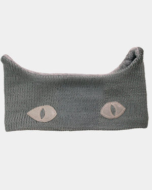 Kattnakken Panneband Merinoull – Hav for barn - Brobrobrille