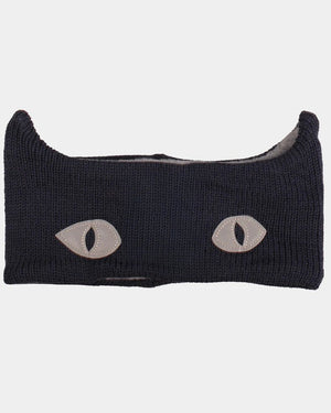 Kattnakken Panneband Merinoull – Marine for barn - Brobrobrille