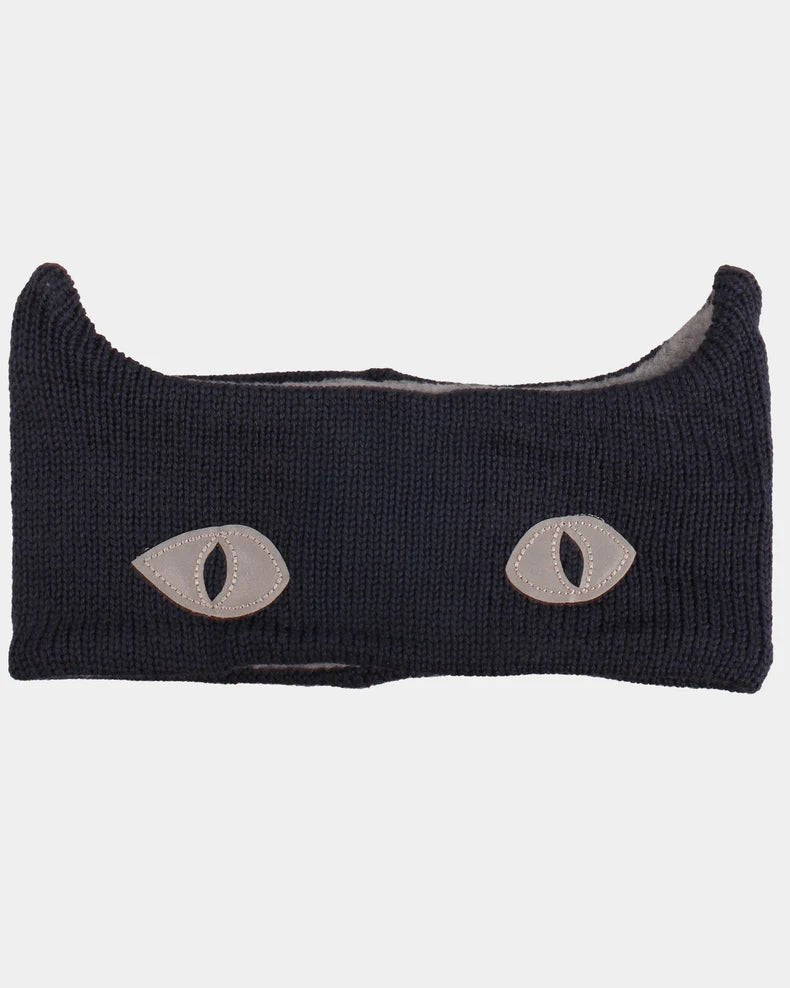 Kattnakken Panneband Merinoull – Marine for barn - Brobrobrille