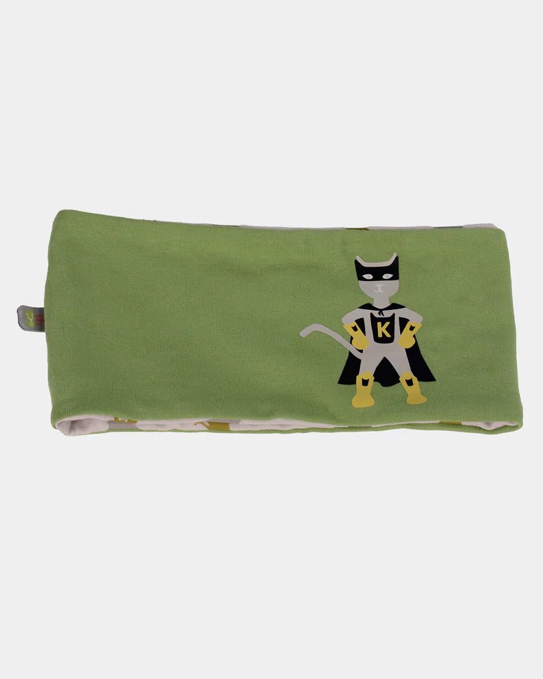 Kattnakken Pannebånd Vendbar - Supergrønn for barn - Brobrobrille
