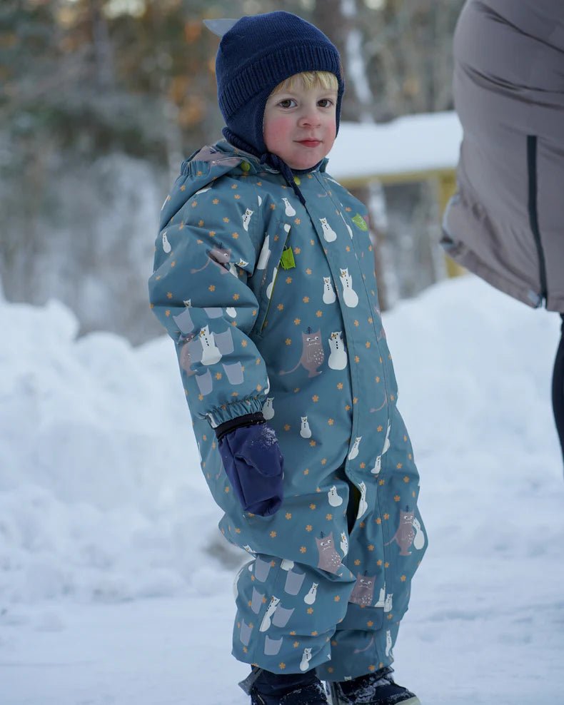 Kattnakken Parkdress Baby Snø - Hav for barn - Brobrobrille