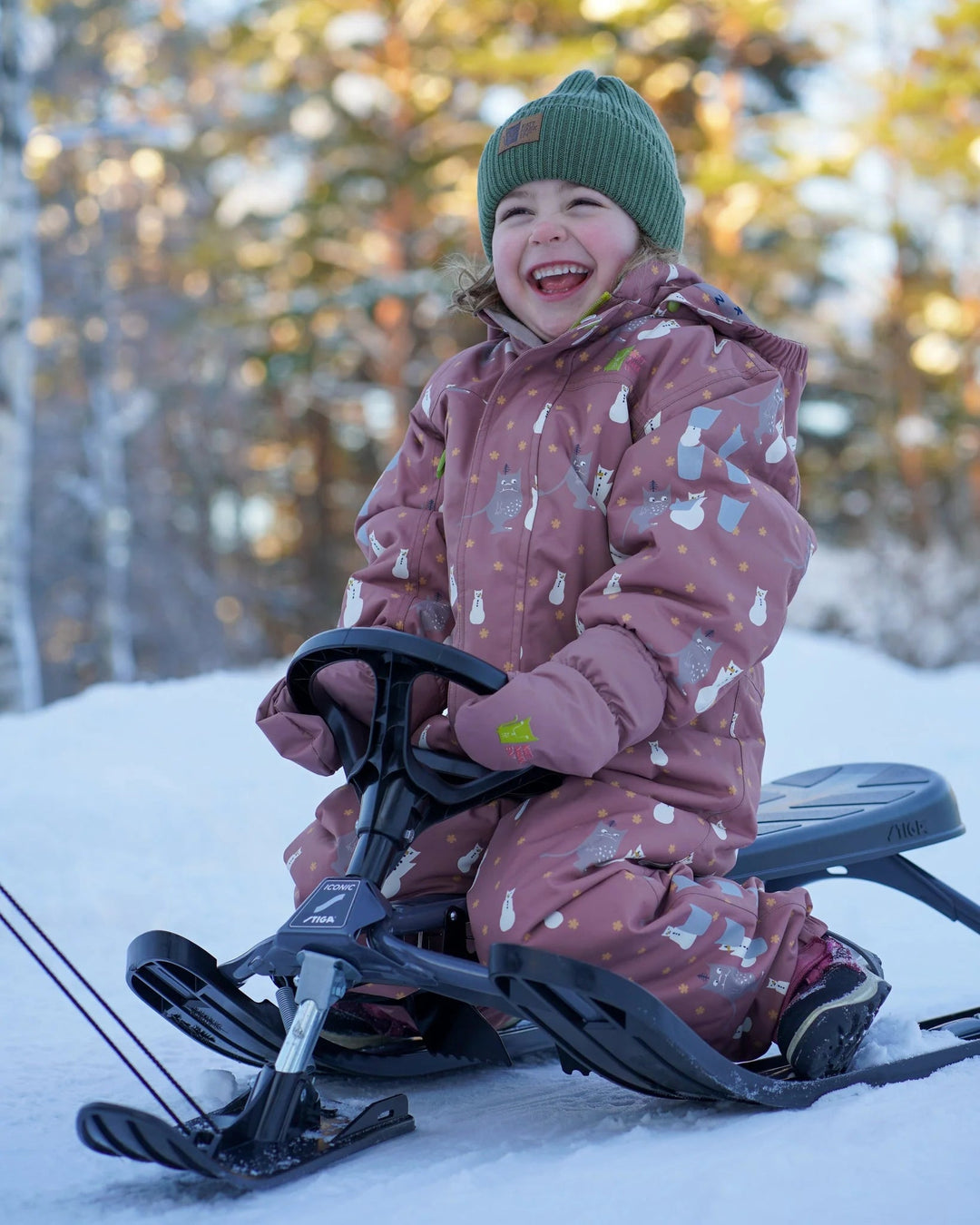 Kattnakken Parkdress Snø - Sandeltre for barn - Brobrobrille