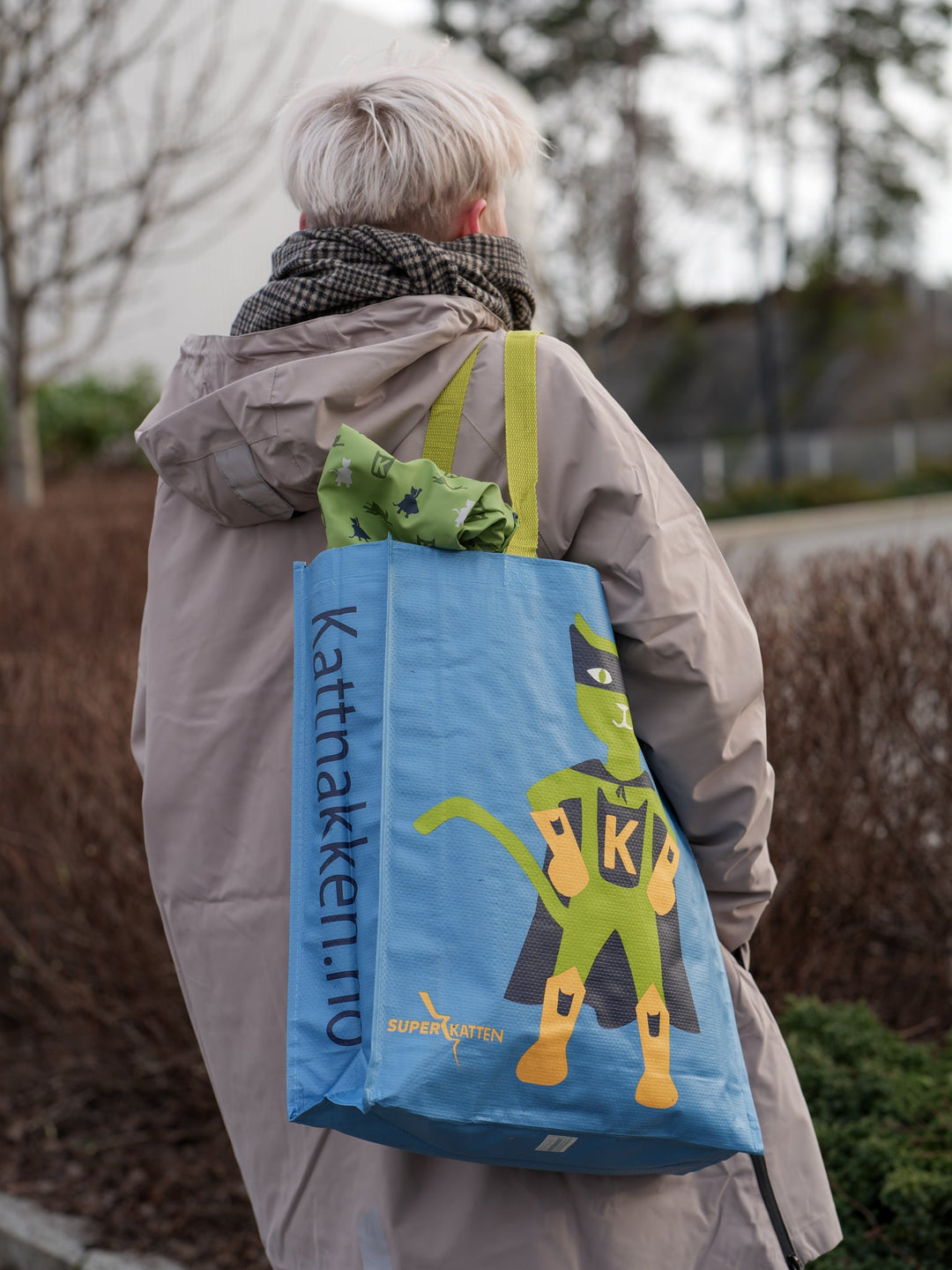 Kattnakken Pose Superkatten - Superblå for barn - Brobrobrille