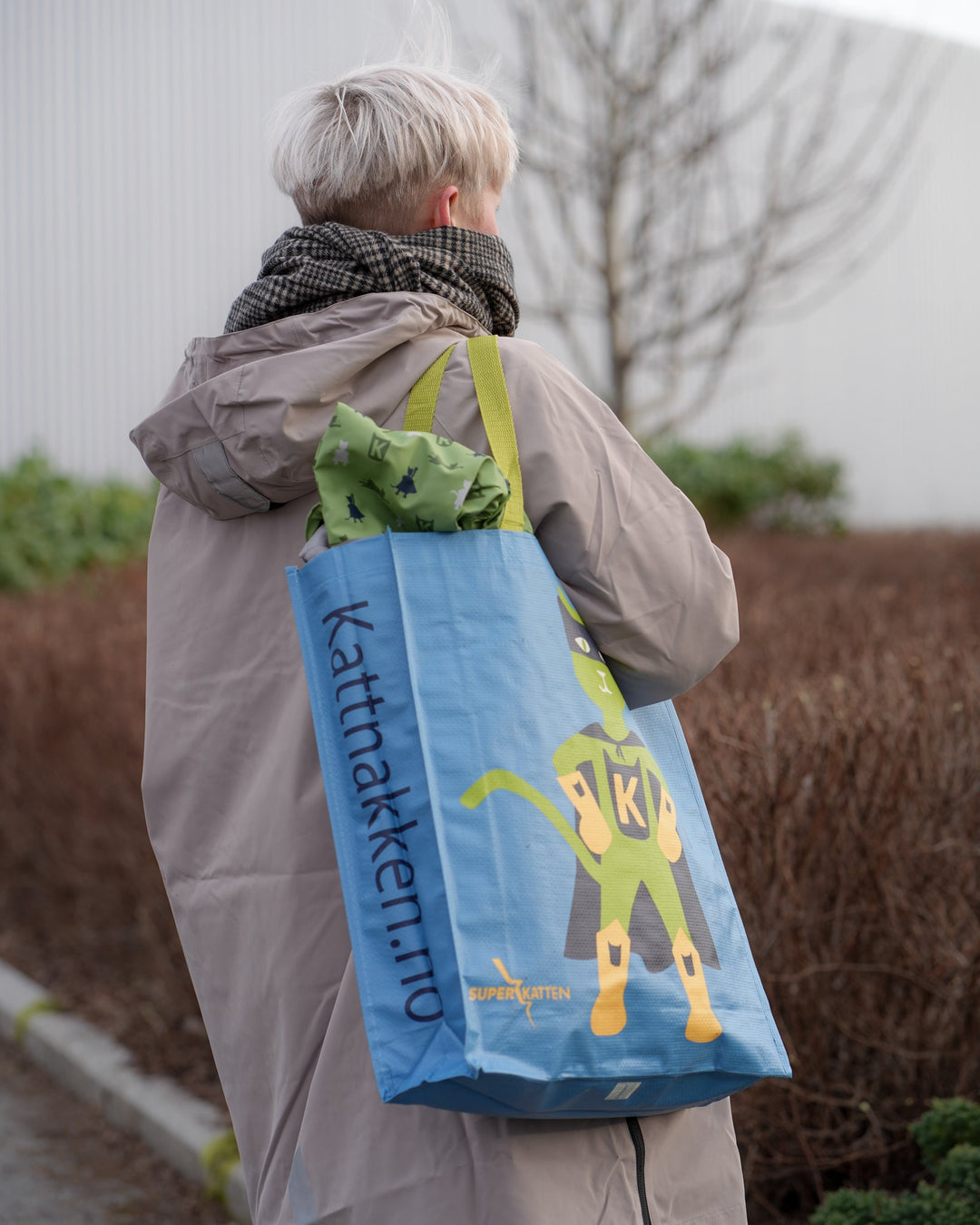 Kattnakken Pose Superkatten - Superblå for barn - Brobrobrille