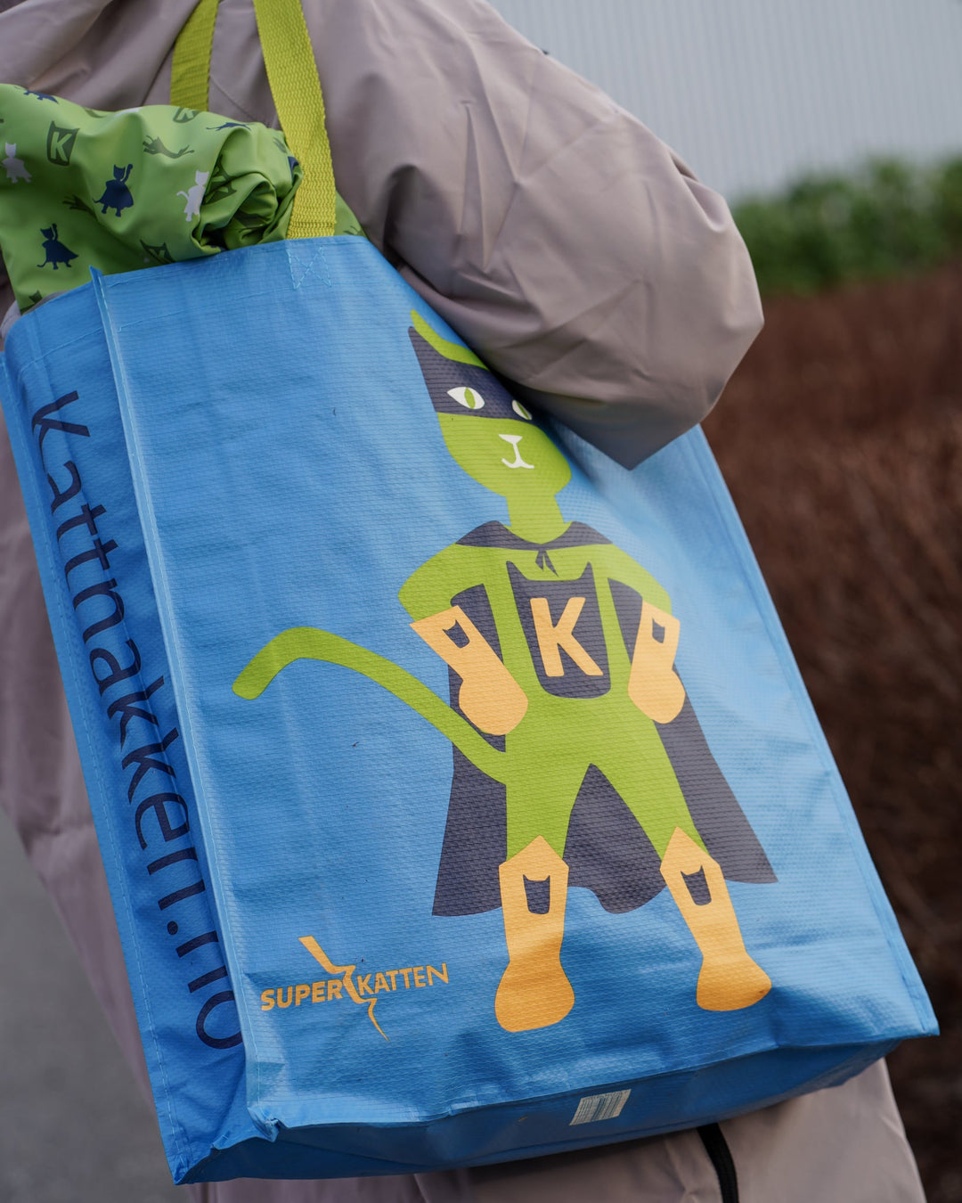 Kattnakken Pose Superkatten - Superblå for barn - Brobrobrille