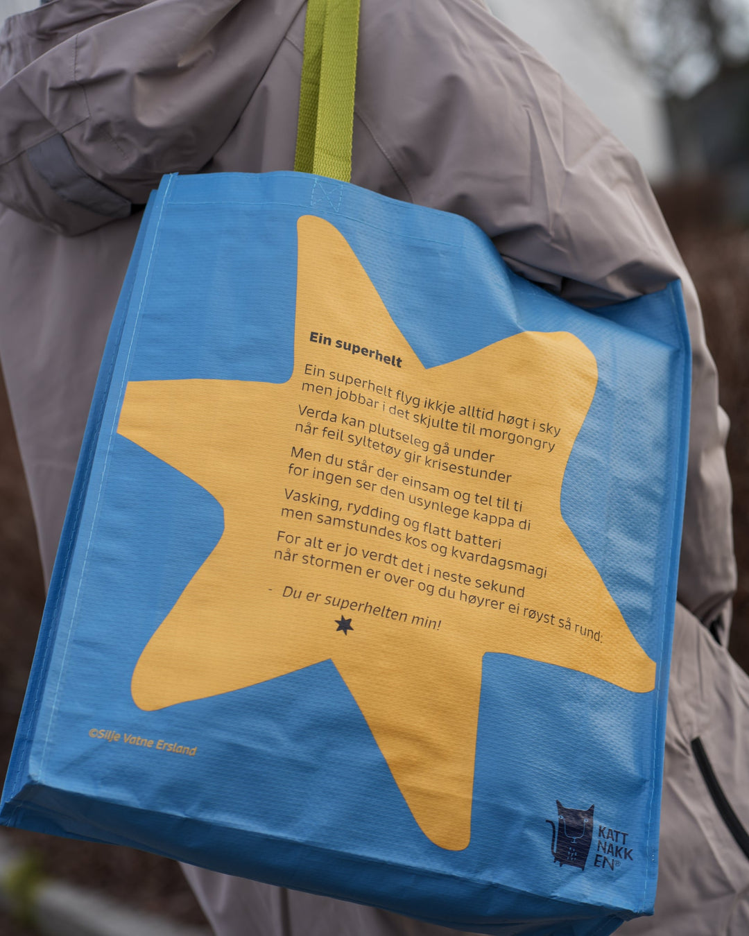 Kattnakken Pose Superkatten - Superblå for barn - Brobrobrille