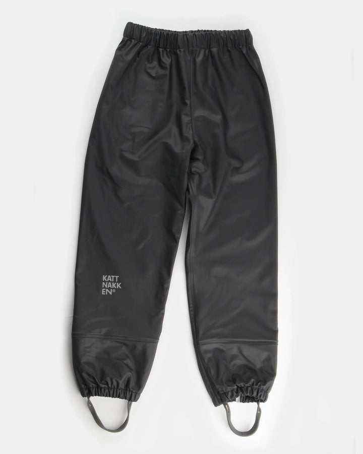 Kattnakken Regnbukse Ekstrem Junior – Kattesvart for barn - Brobrobrille