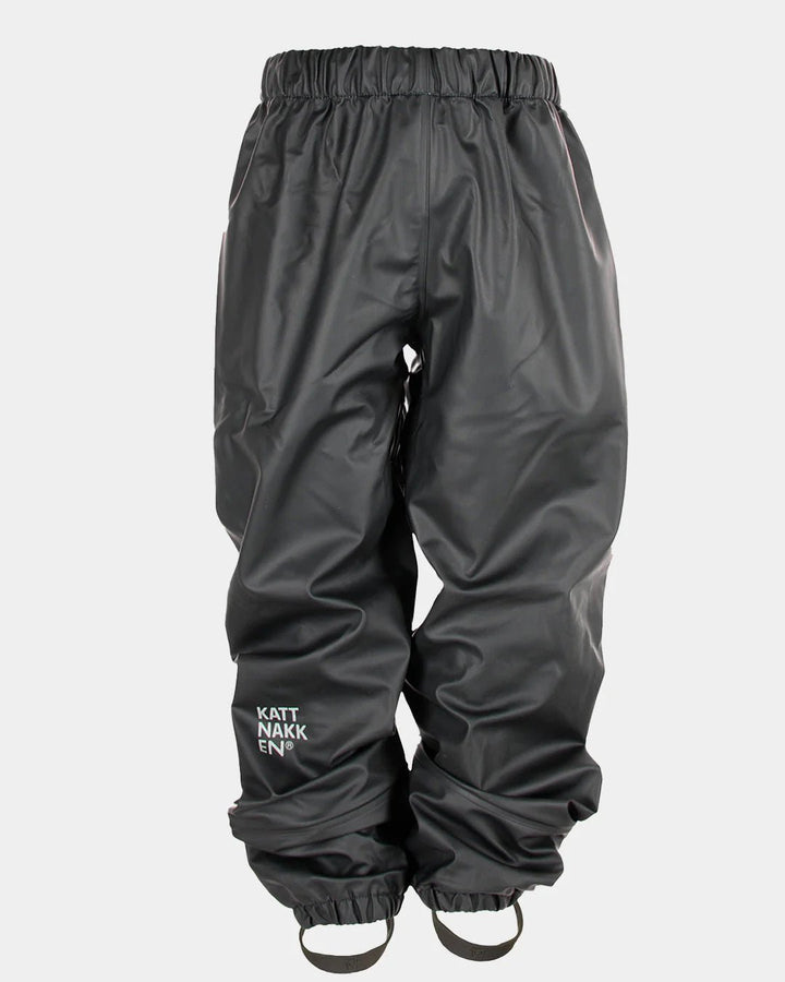 Kattnakken Regnbukse Ekstrem Junior – Kattesvart for barn - Brobrobrille