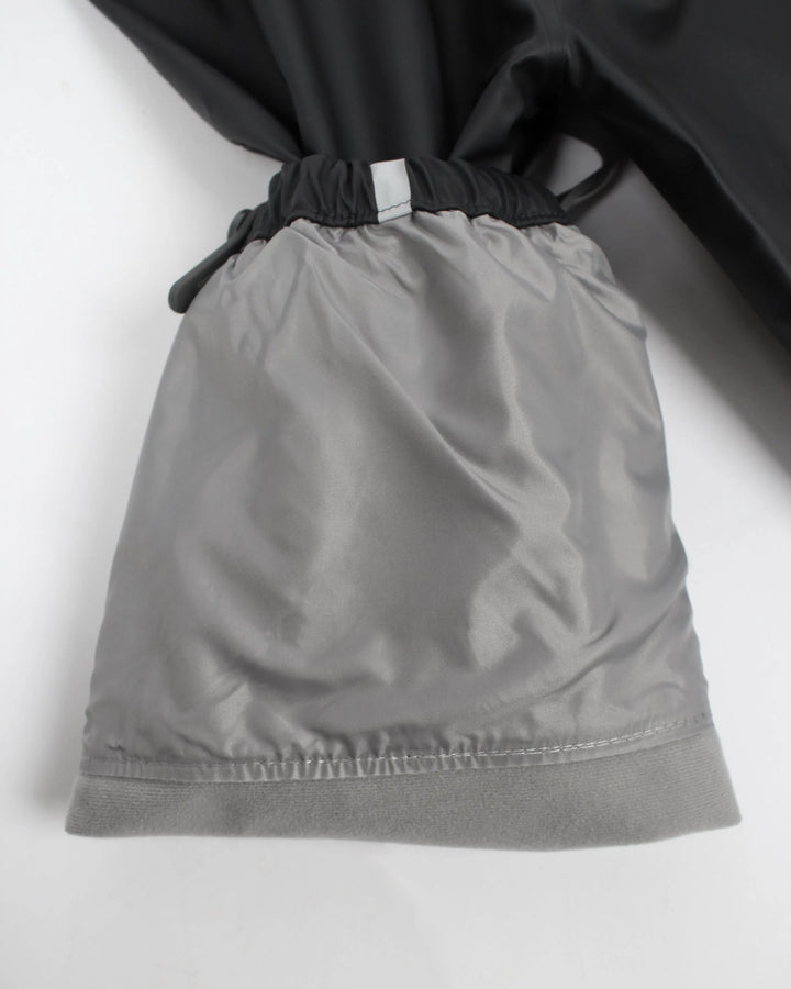 Kattnakken Regnbukse m/selar – Kattesvart for barn - Brobrobrille