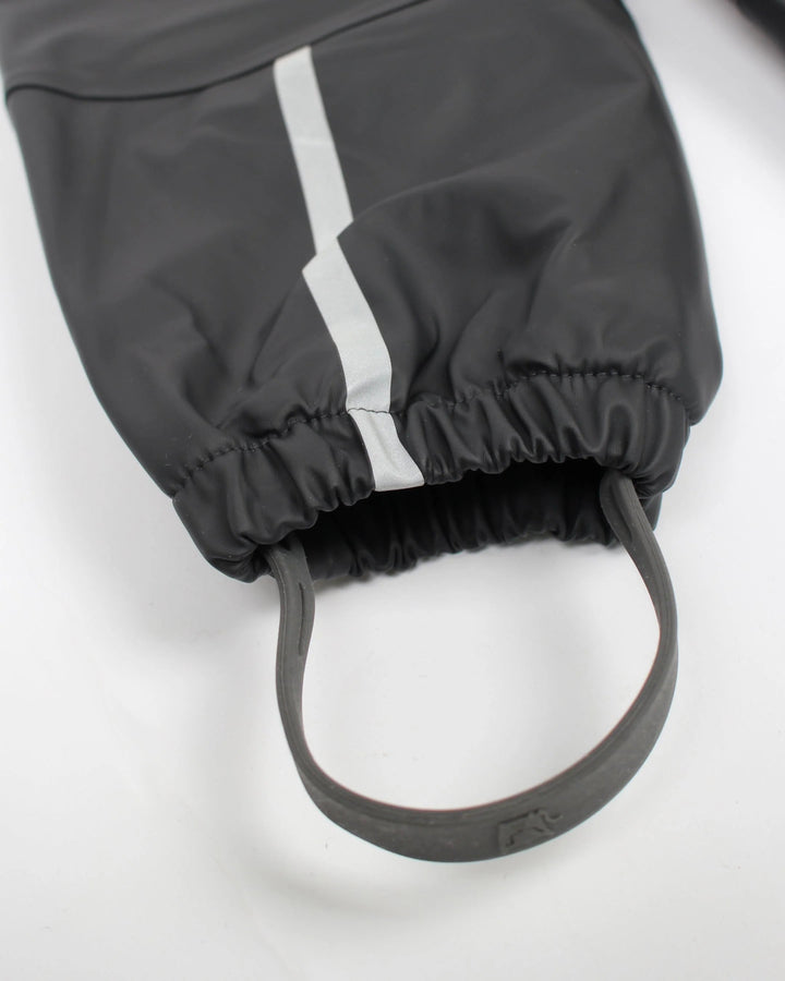 Kattnakken Regnbukse m/selar – Kattesvart for barn - Brobrobrille