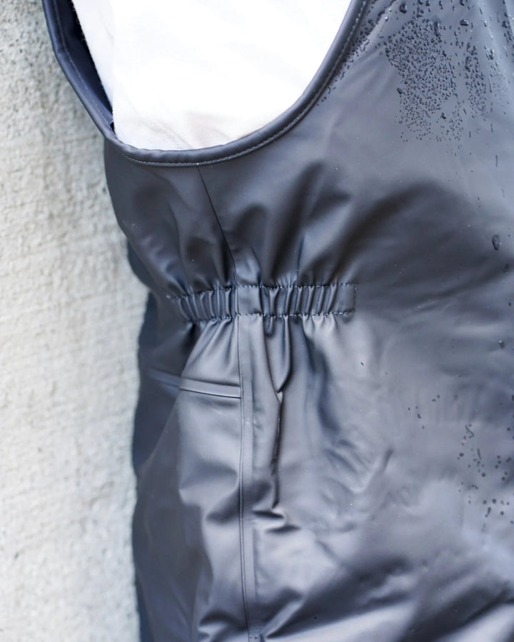 Kattnakken Regnbukse m/selar – Kattesvart for barn - Brobrobrille