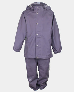 Kattnakken Regnsett Junior – Blåbærmelk for barn - Brobrobrille