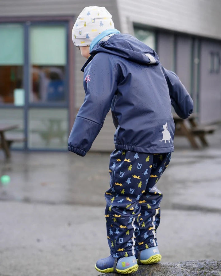 Kattnakken Regnsett Plask - Marine for barn - Brobrobrille