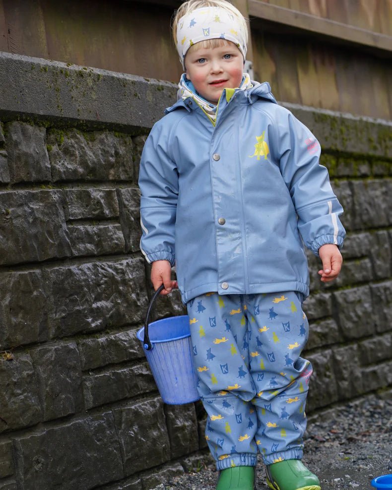 Kattnakken Regnsett Plask - Mjuk Blå for barn - Brobrobrille