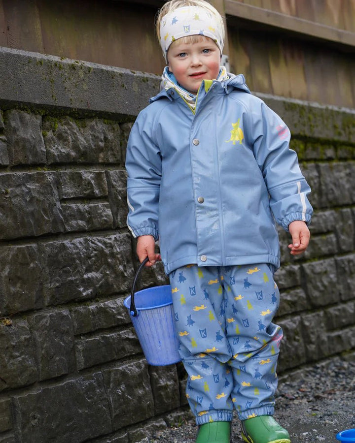 Kattnakken Regnsett Plask - Mjuk Blå for barn - Brobrobrille