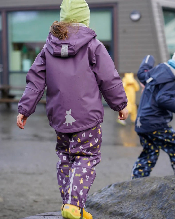 Kattnakken Regnsett Plask - Viola for barn - Brobrobrille