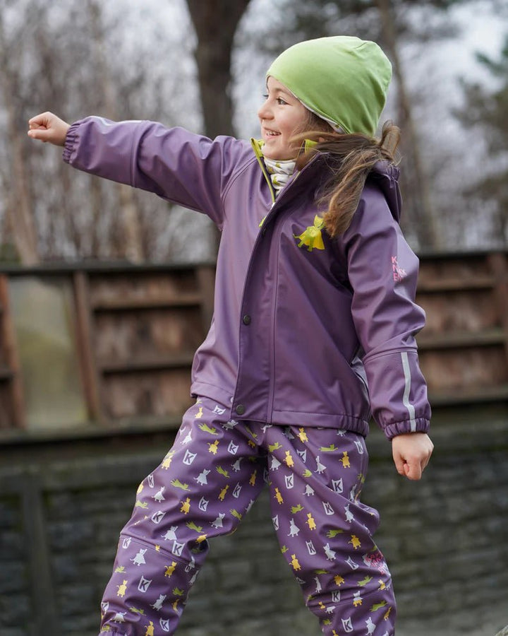 Kattnakken Regnsett Plask - Viola for barn - Brobrobrille