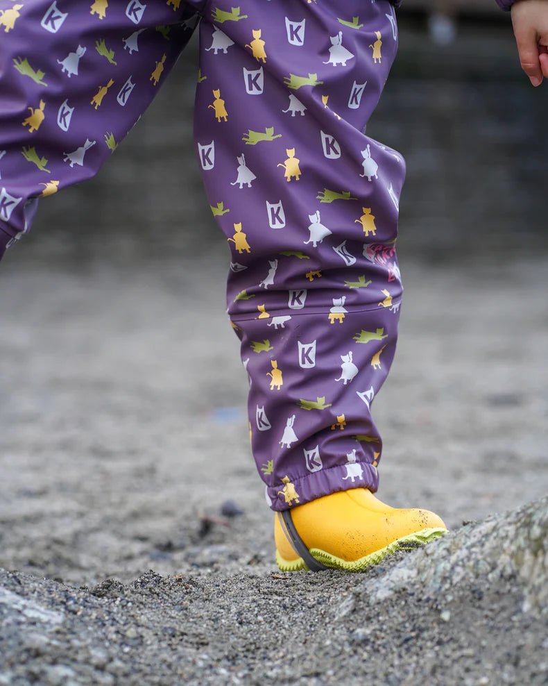 Kattnakken Regnsett Plask - Viola for barn - Brobrobrille