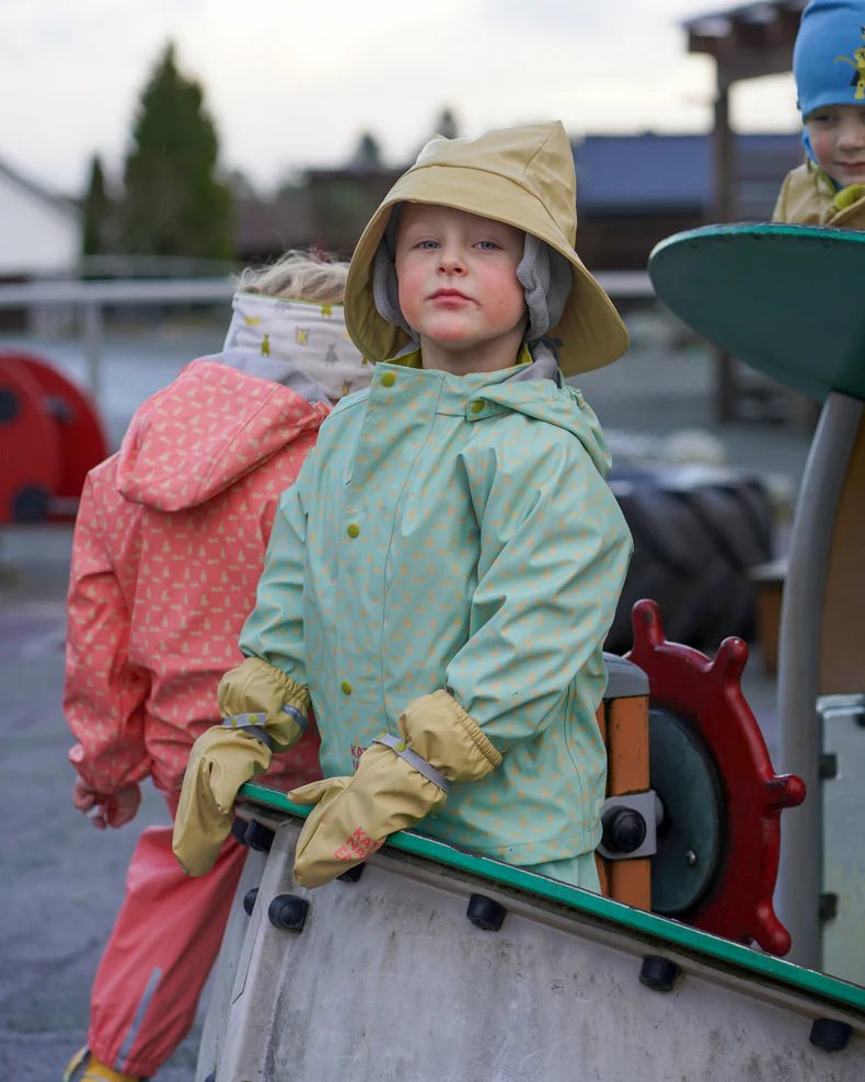 Kattnakken Regnsett Yr - Jane Pistasj for barn - Brobrobrille