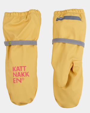 Kattnakken Regnvotter - Bananskum for barn - Brobrobrille
