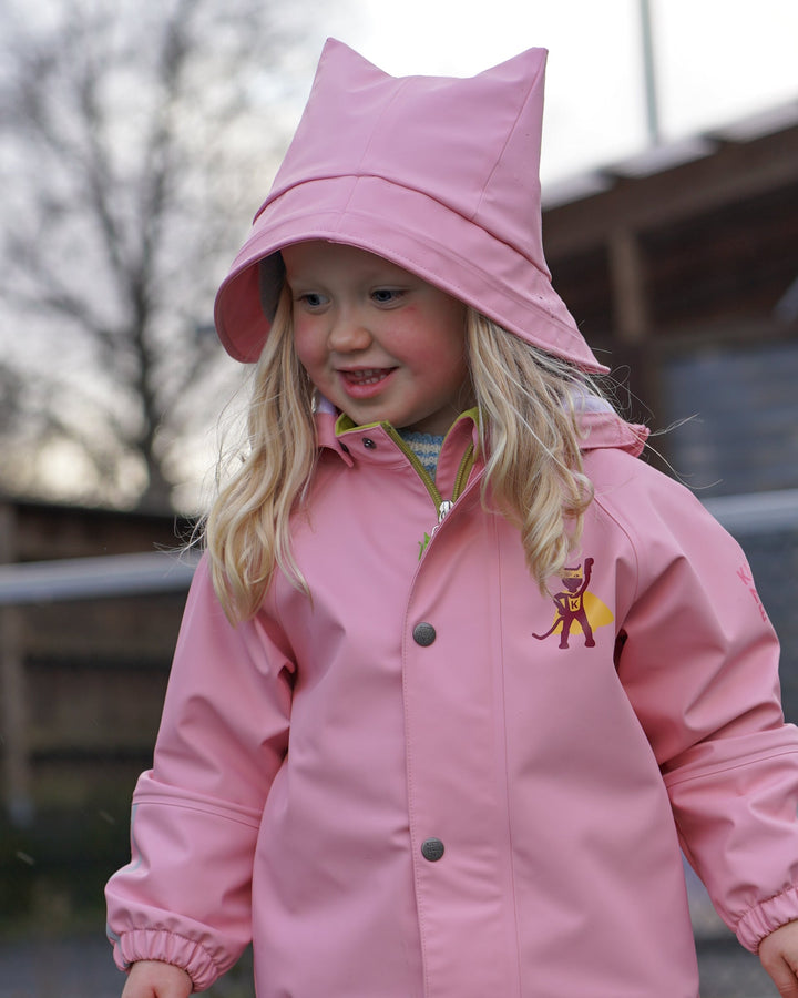 Kattnakken Sydvest - Rosa Krystall for barn - Brobrobrille