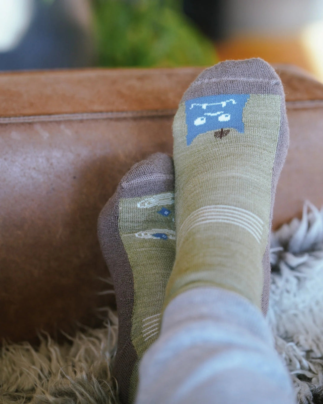 Kattnakken Ullsokk Antiskli – Mose for barn - Brobrobrille