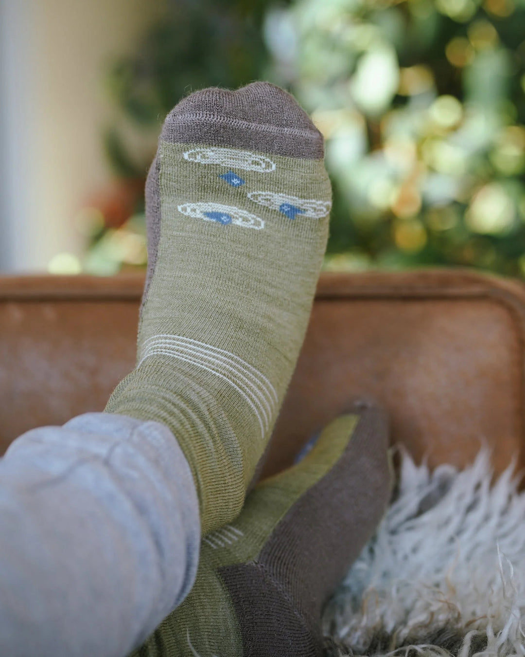 Kattnakken Ullsokk Antiskli – Mose for barn - Brobrobrille