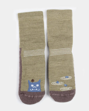 Kattnakken Ullsokk Antiskli – Mose for barn - Brobrobrille